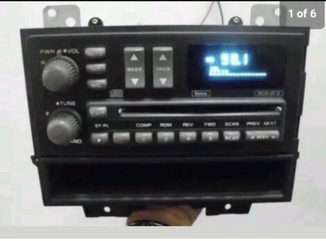 95 96 97 Chevy Delco Oem cd player with pocket Sonomia GMC S10 Jimmy 1622075 Chevrolet