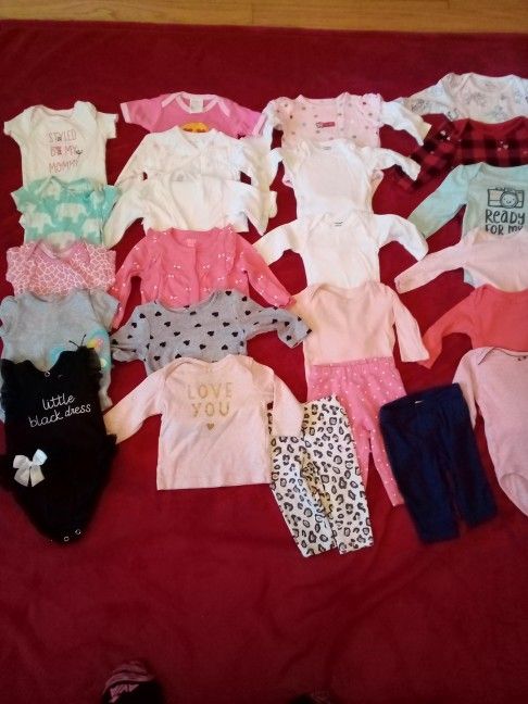 Baby Girl 3 Mon Clothes