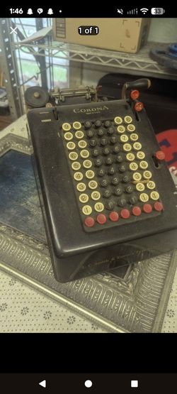 Vintage typewriter