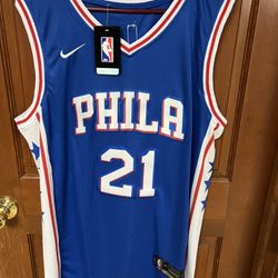 Philadelphia 76ers Joel Embiid JerseyXXL(mens)