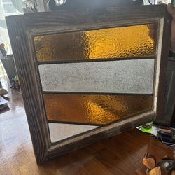 Stained glass hanger