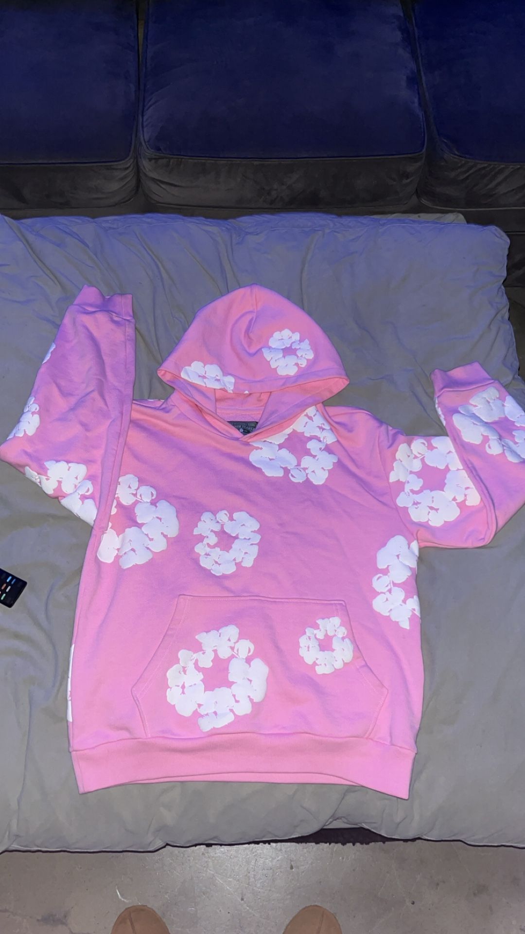 Pink Denim Tears Hoodie
