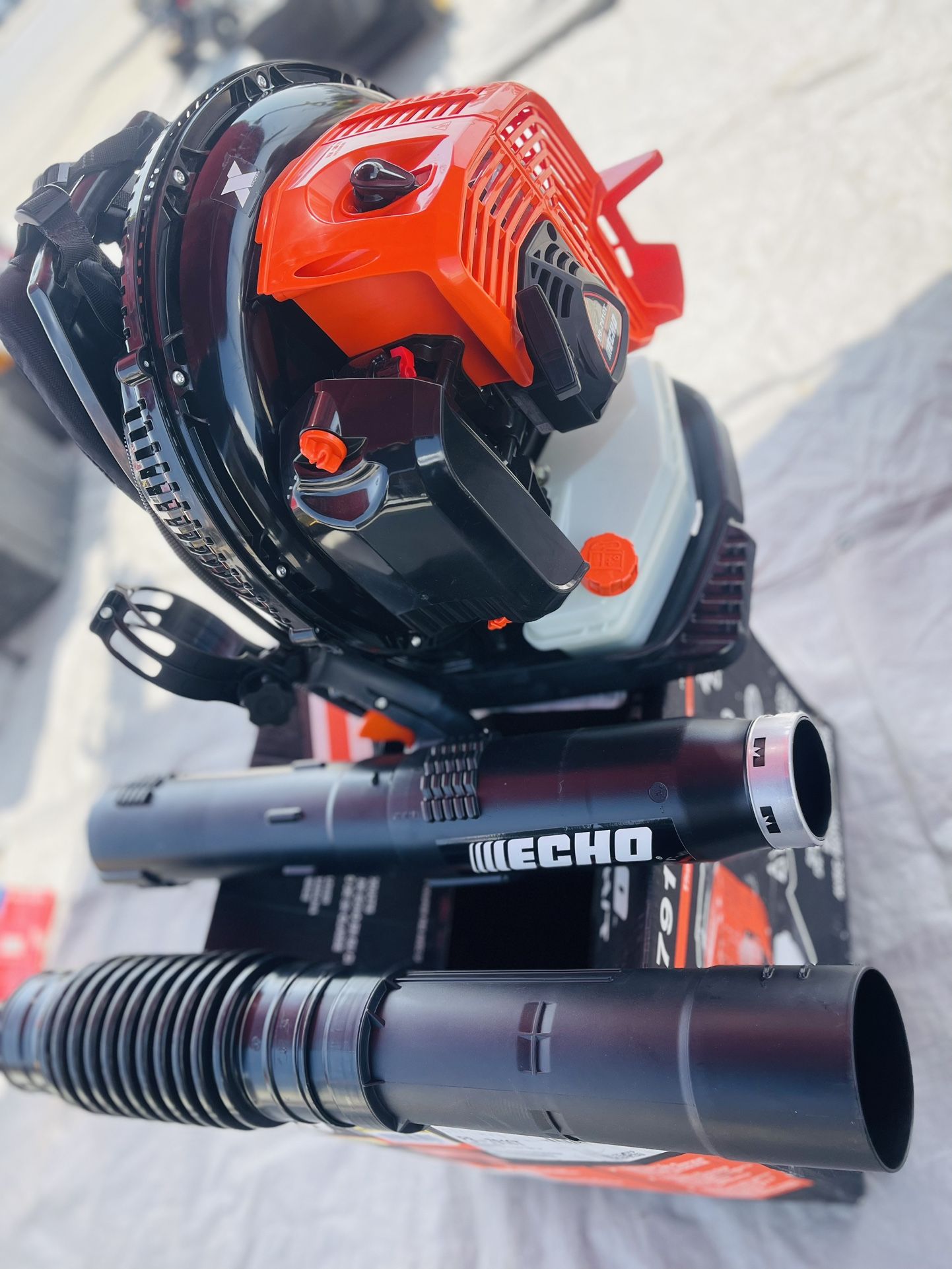 ECHO 240 MPH 835 CFM 79.9cc Gas 2-Stroke X Series Backpack Leaf Blower with Tube-Mounted Throttle