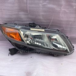 12-15 Honda Civic Right Side Headlight