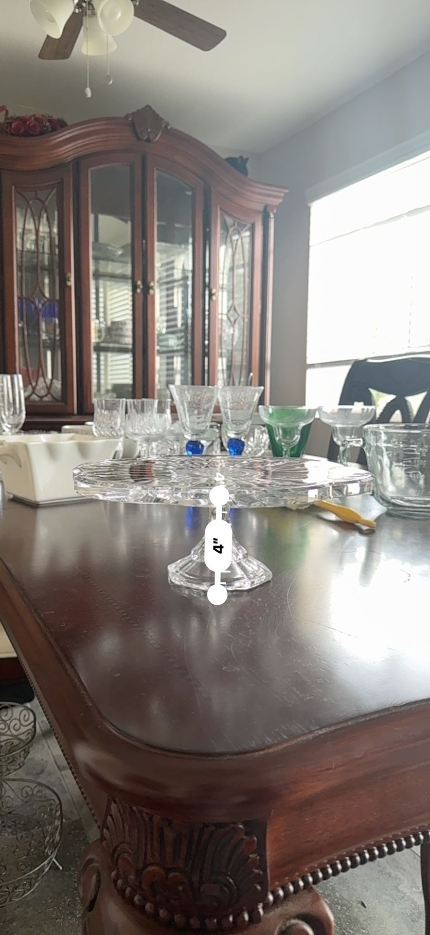 Crystal Cake Stand