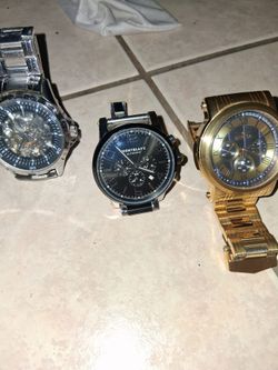 Montclair Elgin and Invicta Specialty watches