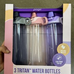 NWT Pogo Tritan water bottles 3 pack