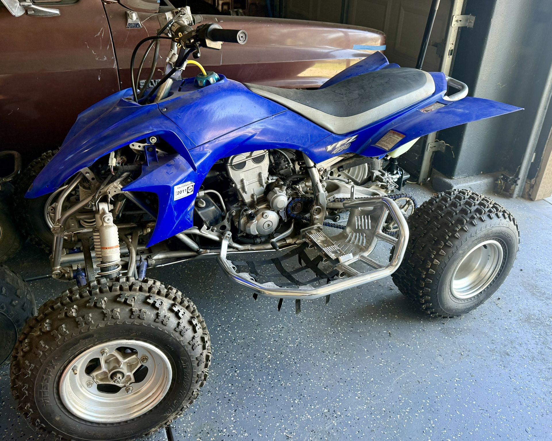 YZ 450 Quad Just Lot Of New Parts Very Fast !!