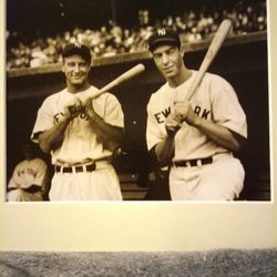 Lou Gehrig And Joe Dimaggio
