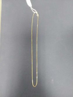 Yellow Gold 14k (.585) 1.6 grams 16 inch