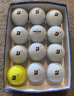 1 Dozen Of Bridgestone Golf Balls