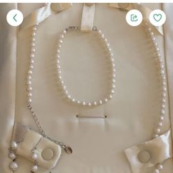 Vintage Stauer Pearl Set