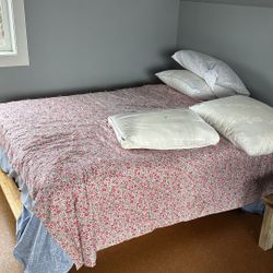 Full/Double Futon Frame & Standard Mattress 