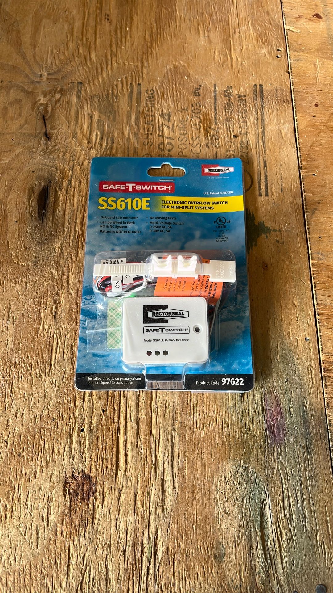 Safe-T-Switch SS610E Electronic Overflow Switch