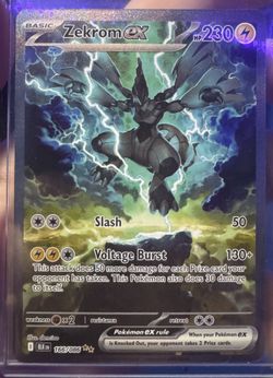 Zekrom ex - 166/086 - SV: Black Bolt