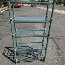 Metal And Glass Stand