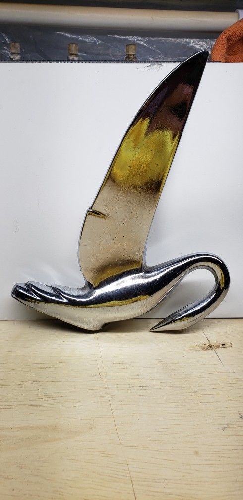 Vintage 1(contact info removed) Packard Swan Hood Ornament