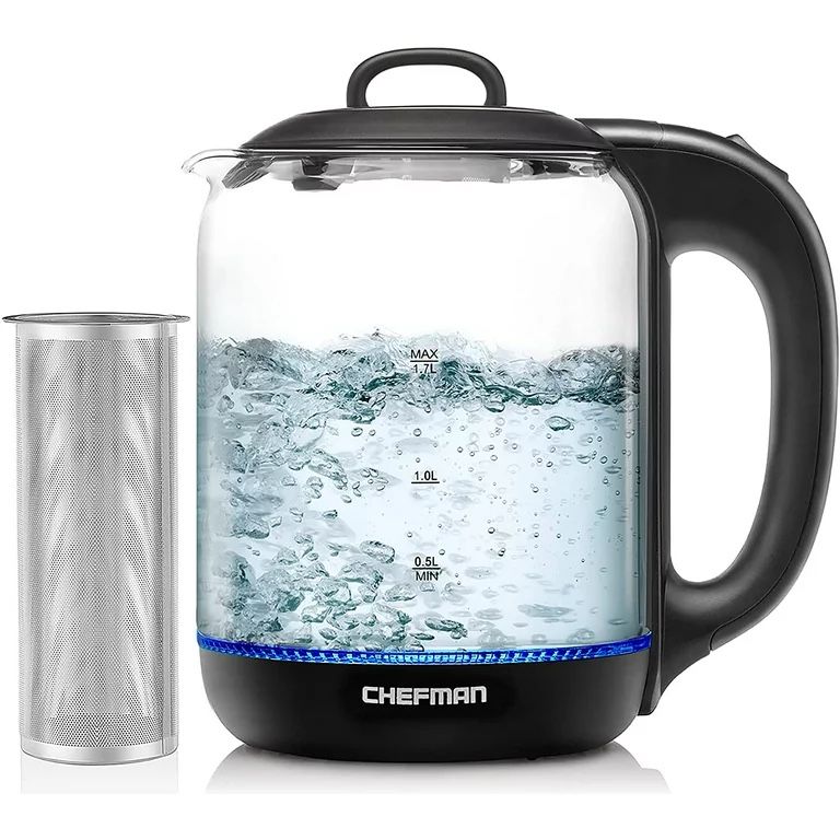 Chefman Tea Infusing Electric Kettle, 1.7-Liter