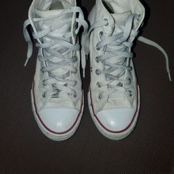 White Converse 