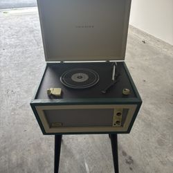 vintage record player