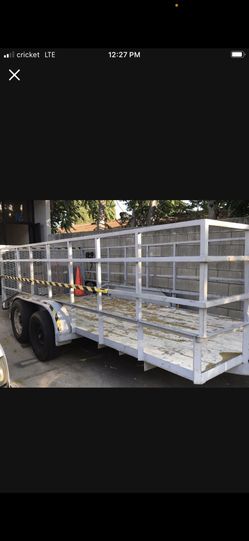 Trailer 16’ Long With Heavy Duty Ramp