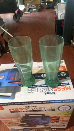 Vintage unbranded acrylic or hard plastic drinkware