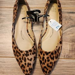 Brand New Cheetah Flats Shoes