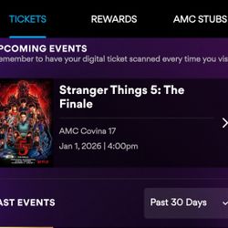 Stranger Things Finale 2 Tickets Covina CA