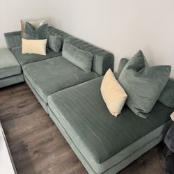 Berlin modular sectional m/w LED coffee table Modern