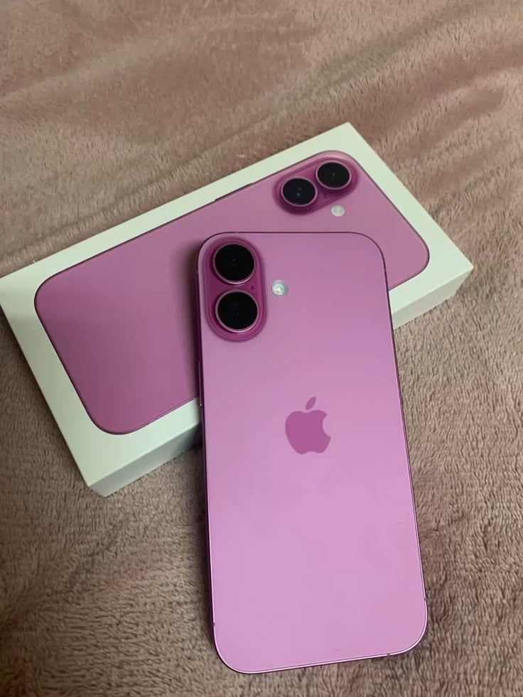 Pink iphone 16