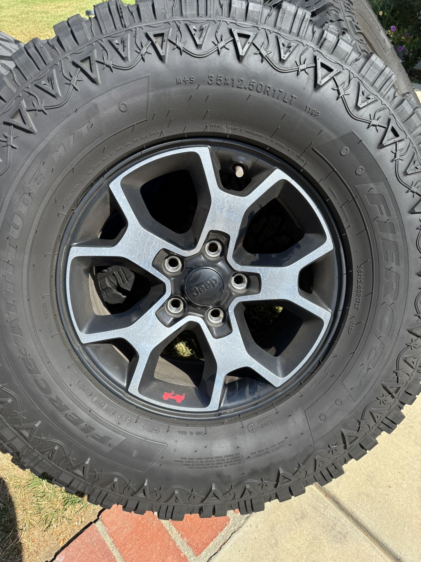 35x12.5R17LT Fierce Attitude M/t