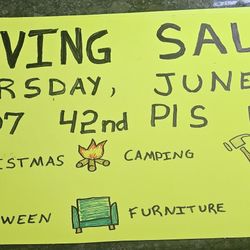 Moving Sale