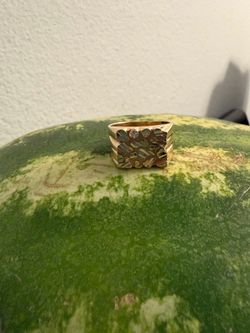 14K nugget ring