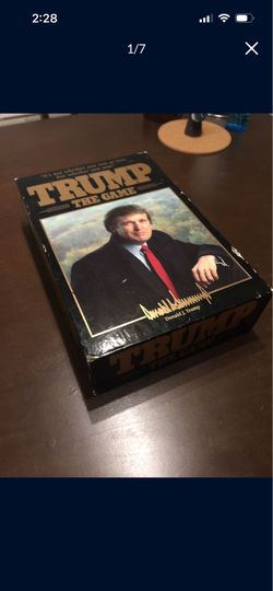 Like New Trump Board Game