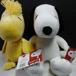 Snoopy And Woodstock Plush