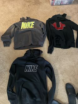Nike and true religion hoodies 40 each