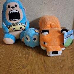 Dave & Busters Plush Toys