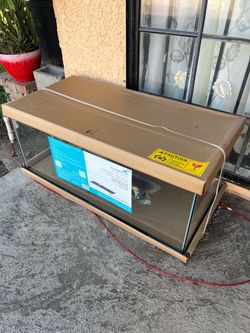 Two Reptile cages one “48” and “38” gallon