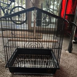 Two Bird Cages