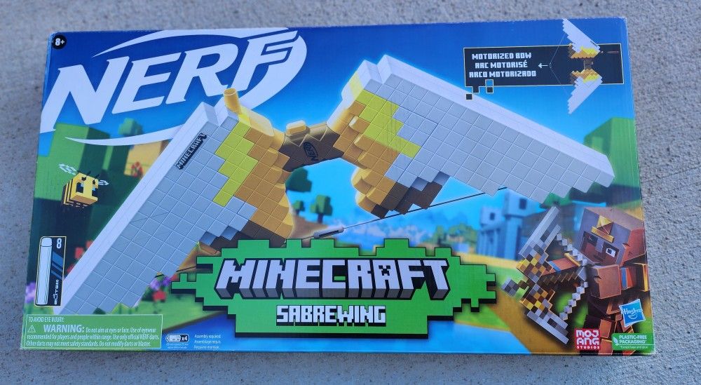 *** NERF MINDCRAFT SABRE WING ***