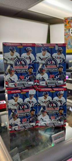 Lot of 4 panani baseball 2026 cards sealed