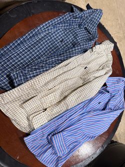Boys Ralph Lauren Button-Down Shirts – Size 6 💙