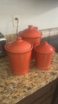 Fiesta ware Canister Set