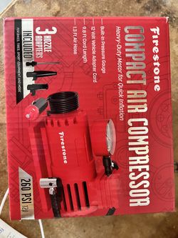 Tire air pump by Firestone