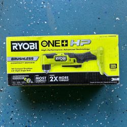 RYOBI ONE+ HP 18V Brushless Cordless Compact 3/8 in. Right Angle Drill (Tool Only)
