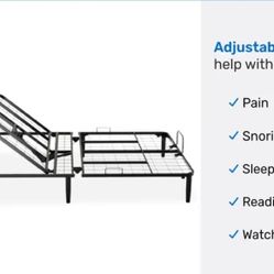  California King Adjustable Bed Base – Opened, Never Used – $200 OBO