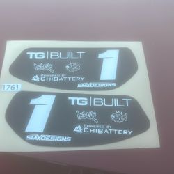 Battery Decal