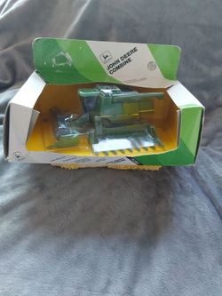 John deere combine toy