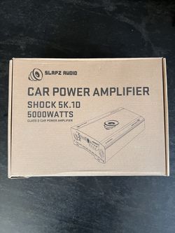 SLAPZ 5k Car Audio Amplifier
