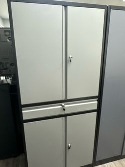 Metal Cabinet with locks